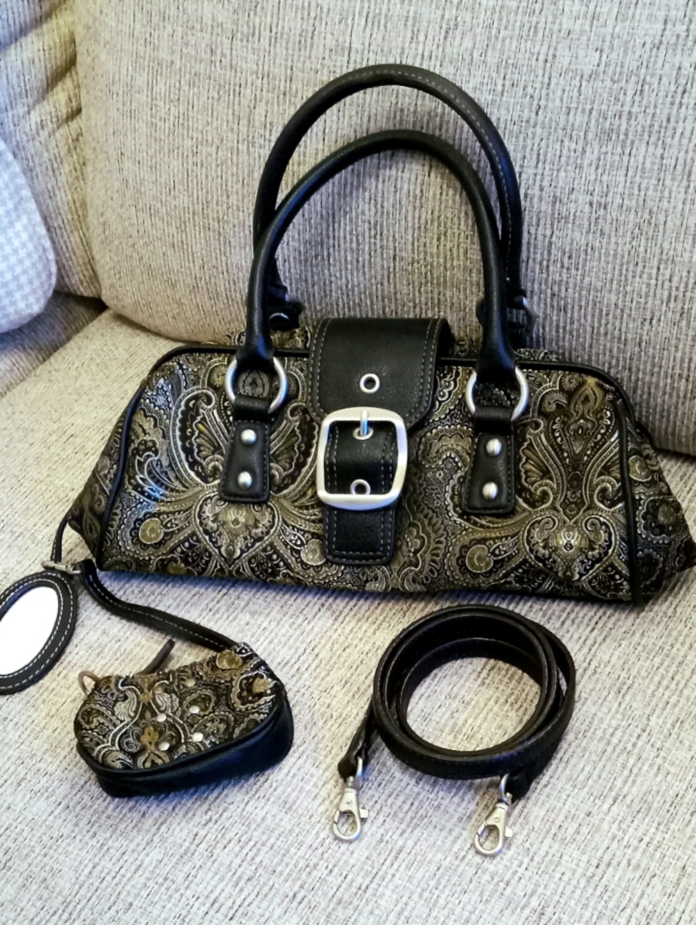 Vintage Y2K Nine West 3pc Handbag Set